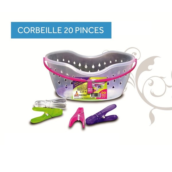 CORBEILE PINCE A LINGE PRINTENT-20-