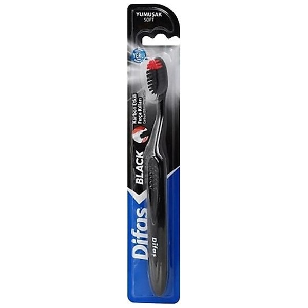 BROSSE A DENTS Carbon Black DIFAS 
