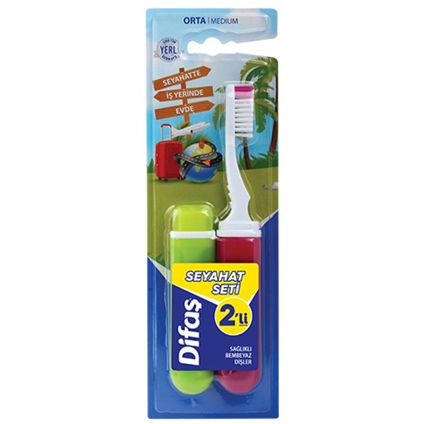 BROSSE A DENTS Pocket 2 ps DIFAS 

