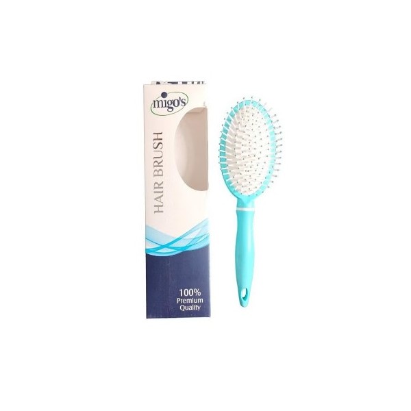 BROSSE CHEVEUX OVALE COLOR MIGOS MM -1-