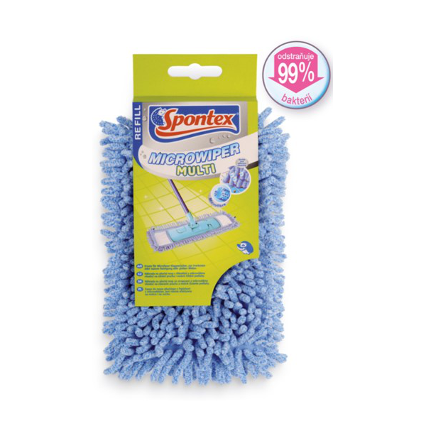 FLAT MOP RECHARGE MICROWIPER MULTI SPONTEX