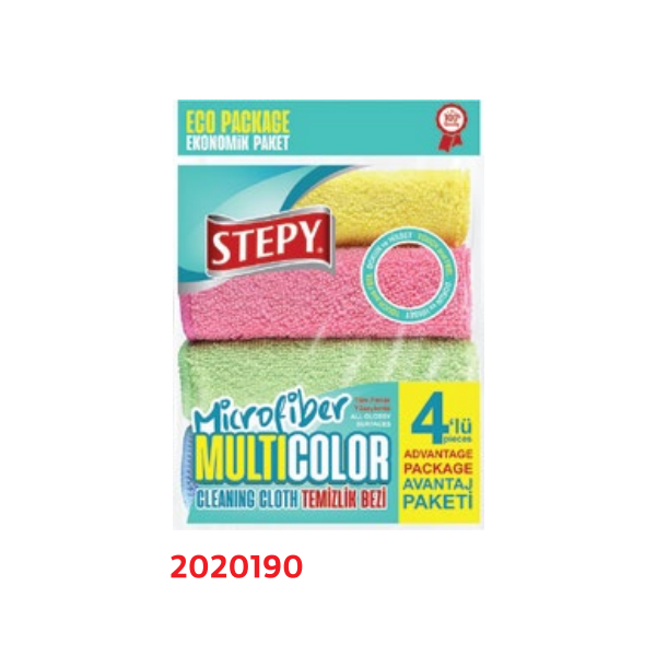 LAVETTE MICROFIBRE STEPY-4- SACHET 30x30
