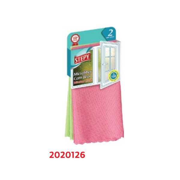 LAVETTE MICROFIBRE VITRE-2- STEPY 30x40