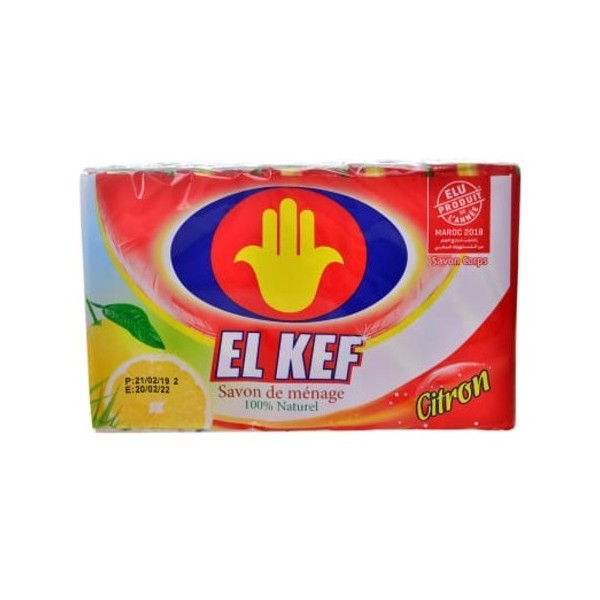 SAVON LESSIVE EL KEF CITRON 200GR