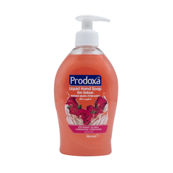 SAVON LIQUIDE DOXA  ROSE 340 ML