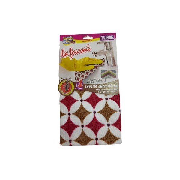 LAVETTE MICROFIBRE ITALIENNE IMP 1-