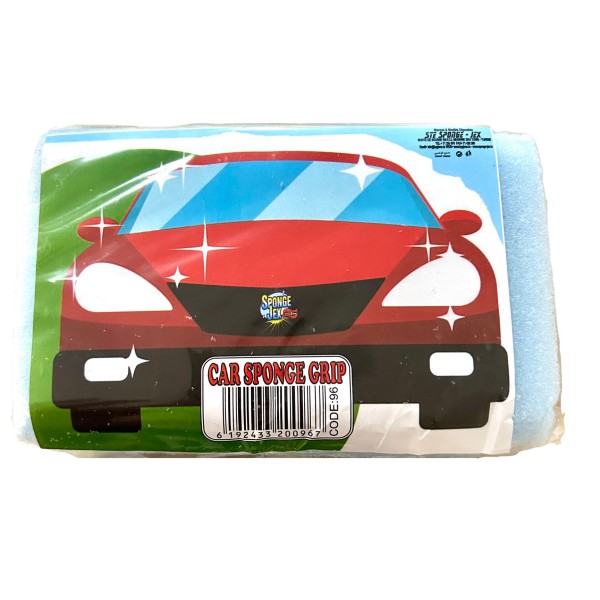 CAR GRIP SPONGE BLEU SUPER -1- 