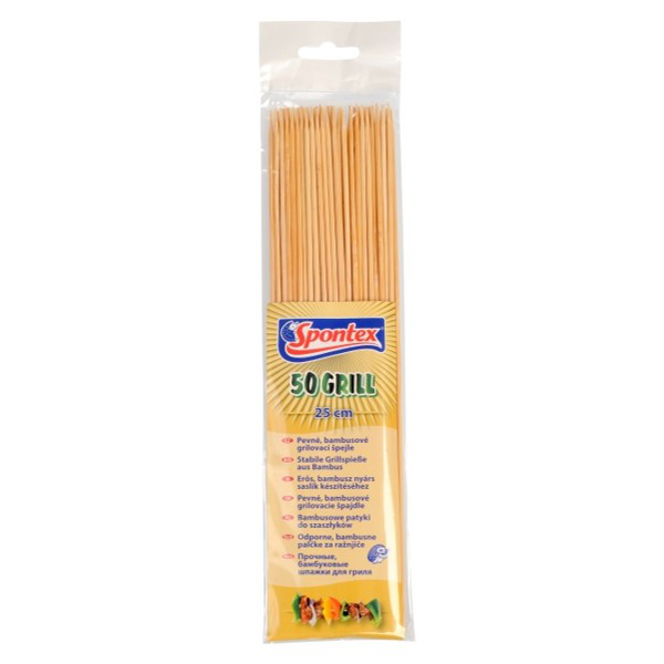 AIGUILLE GRILL BAMBOO SPONTEX-50-