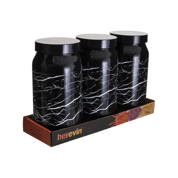 KIT BOCAL 3X1L IMP. MARBRE HEREVIN