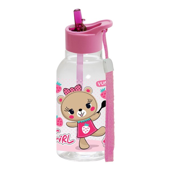 BOUTEILLE A/C PAILLE-CORDE ENFANT YUMMY 460CC HEREVIN