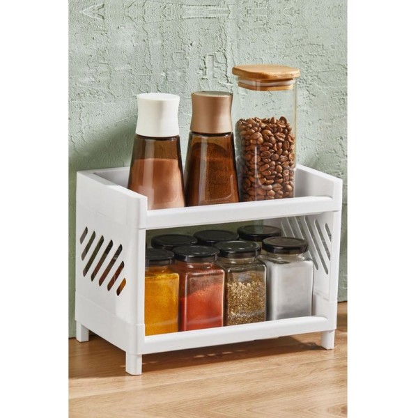 ETAGERE CUISINE 2 NIVEAUX SUNPLAST