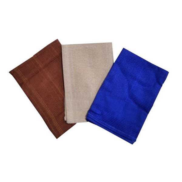 SERVIETTE DE TABLE 45 X 45 NID D'ABEILLE COULEUR -6-