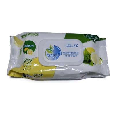 LINGETTE HYGIENE CITRON 72...