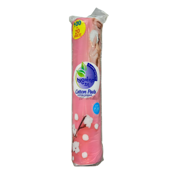 DISQUE DEMAQUILLANT HYGIENE 100 + 20 GRATUIT