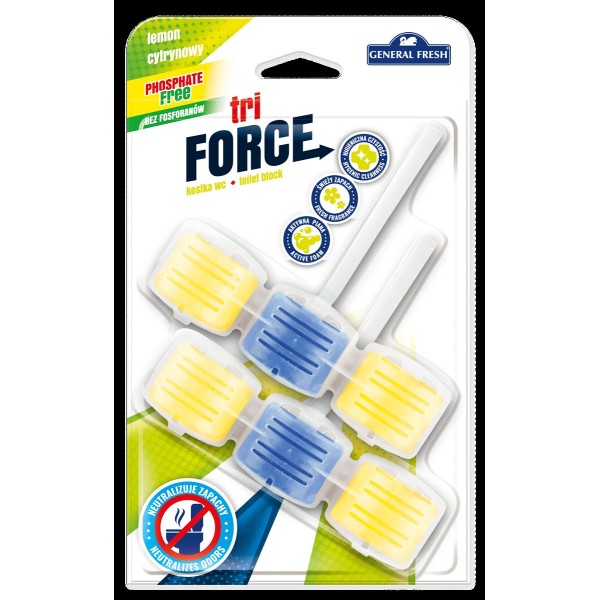 BLOCK WC TRI FORCE 2 X 45 GR CITRON GF
